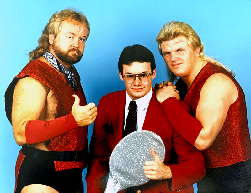 Jim Cornette and The Midnight Express - Dennis Condrey and Bobby Eaton