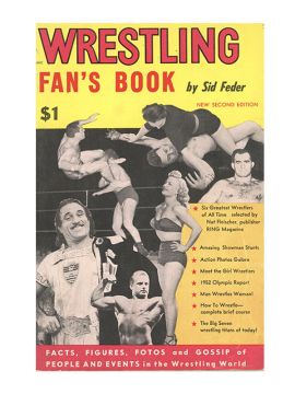 "Wrestling Fan's Book" by Sid Feder (1953 Edition)