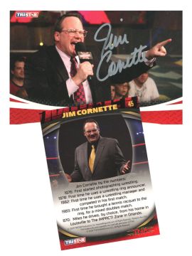Jim Cornette 2009 TNA/TRI-STAR Card