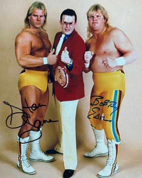 8x10 Photo of the Midnight Express (Eaton & Lane) with Jim Cornette