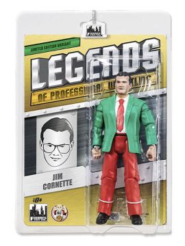 Jim Cornette Legends Action Figure Original Christmas Variant
