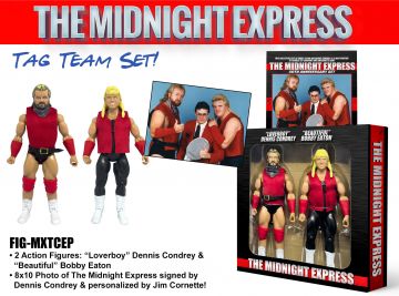 The Midnight Express Tag Team Set - Eaton & Condrey w/Photo
