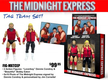 The Midnight Express Tag Team Set - Eaton & Condrey w/Photo