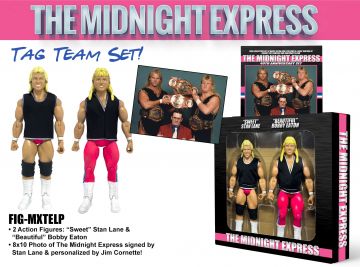 The Midnight Express Tag Team Set - Eaton & Lane w/Photo