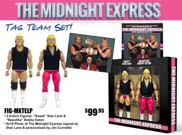 The Midnight Express Tag Team Set - Eaton & Lane w/Photo