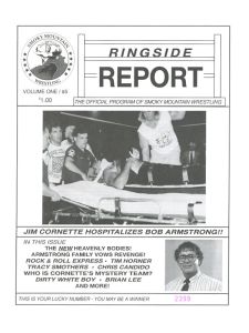 Smoky Mountain Wrestling Ringside Report #5 (1993)