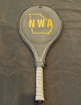 Black & Gold NWA Logo Racket