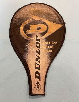 Black & Grey Dunlop Racket Slipcover