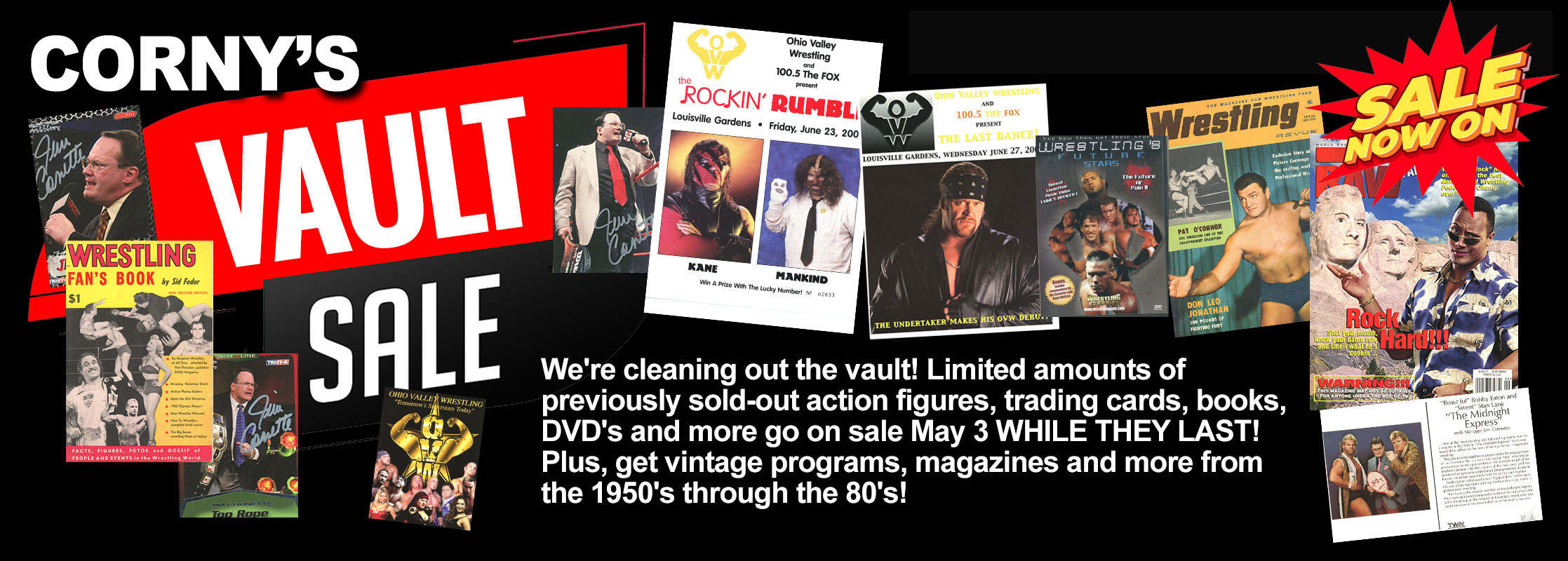 Jim Cornette Vault Sale On Now May 2025