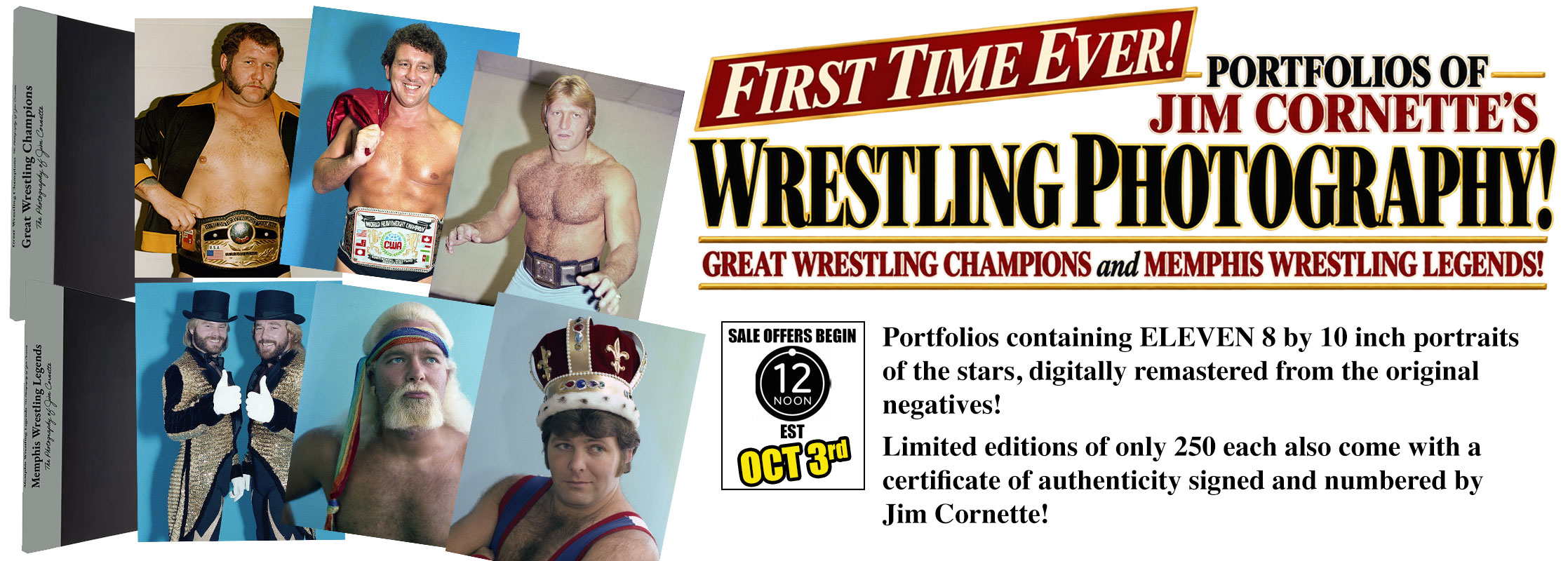 Jim Cornette Wrestling Photography Portfolios
