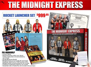 The Midnight Express Boxed Set ROCKET LAUNCHER Package