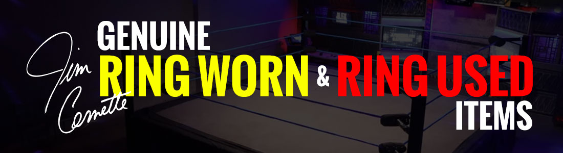 Jim Cornette Ring Worn and Ring Used Items